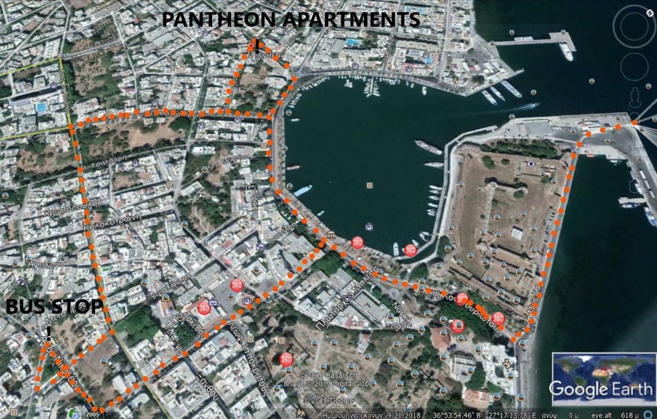 Pantheon Apartments Kos Town Exterior photo